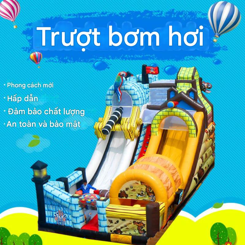 Cầu trượt bơm hơi